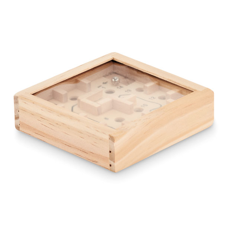 Jeu de labyrinthe en bois de pin - image 2